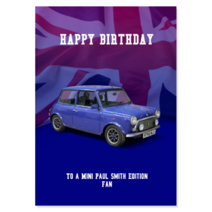 Mini Paul Smith Edition Birthday Card