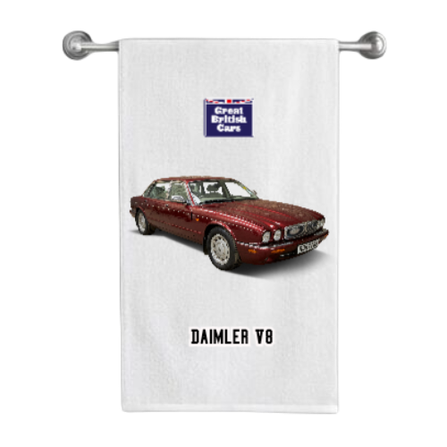 Daimler V8 Cotton Tea Towel