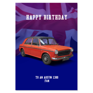 Austin 1300 Birthday Card