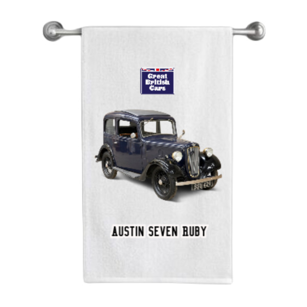 Austin Seven Ruby Cotton Tea Towel