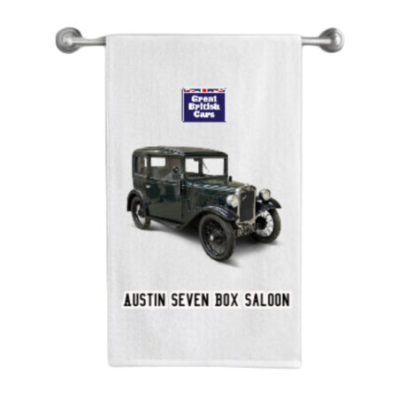 Austin Seven Box Saloon Cotton Tea Towel