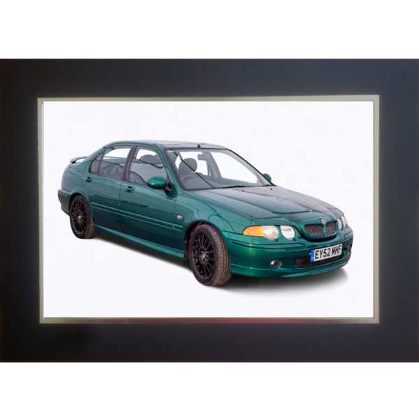 MG ZS Sublimation Photo Print 12"x8" in Black Card Folder
