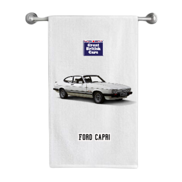 Ford Capri Cotton Tea Towel