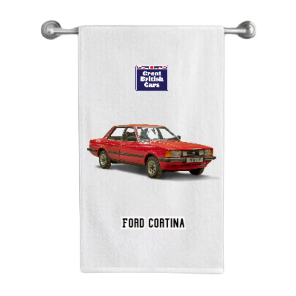 Ford Cortina Cotton Tea Towel