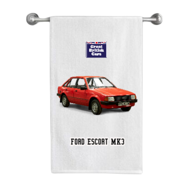 Ford Escort MK3 Cotton Tea Towel