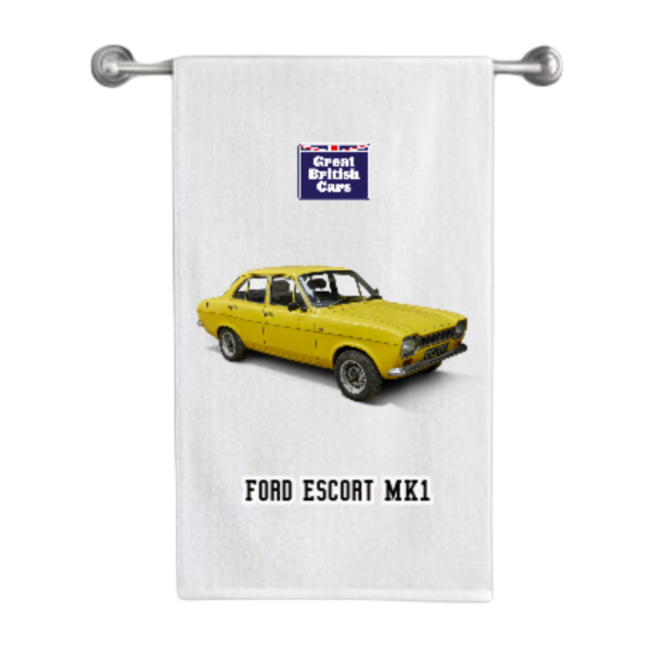 Ford Escort MK1 Cotton Tea Towel