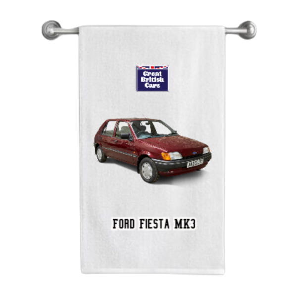 Ford Fiesta MK3 Cotton Tea Towel