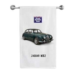 Jaguar MK2 Cotton Tea Towel