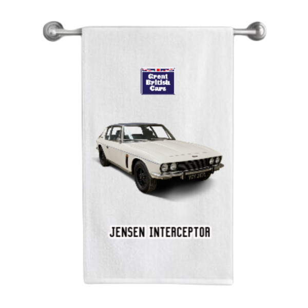 Jensen Interceptor Cotton Tea Towel