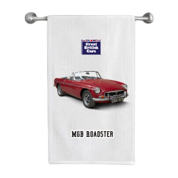 MGB Roadster Cotton Tea Towel