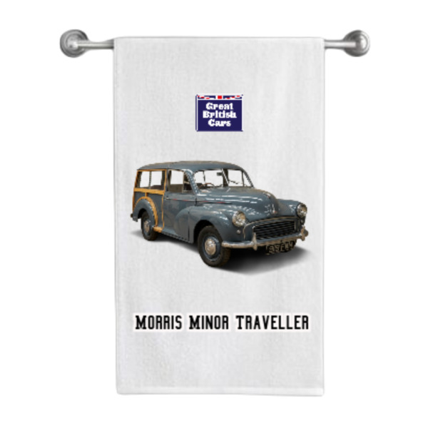 Morris Minor Traveller Cotton Tea Towel