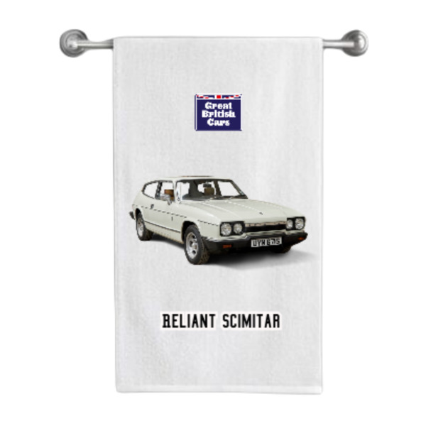 Reliant Scimitar Cotton Tea Towel