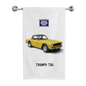 Triumph TR6 Cotton Tea Towel