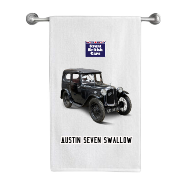 Austin Seven Swallow Cotton Tea Towel