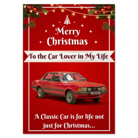 Ford Cortina Christmas Card