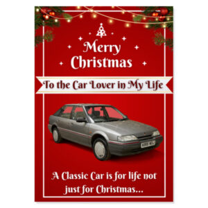 Rover 216 Christmas Card