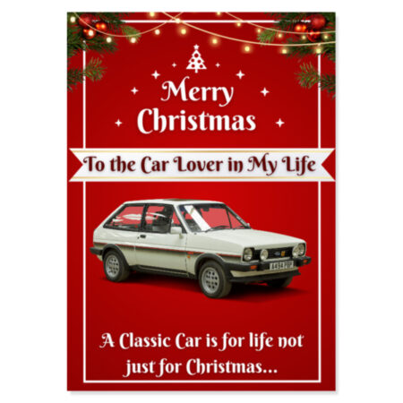 Fiesta XR2 Christmas Card