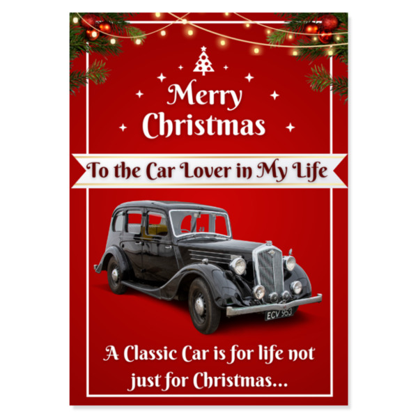Wolseley 14-60 Christmas Card