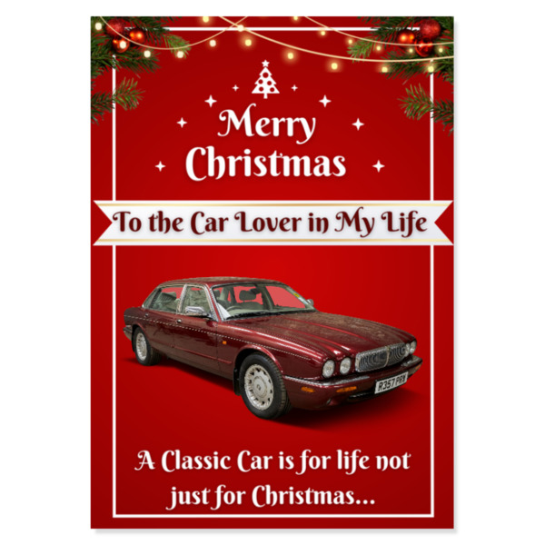 Daimler V8 Christmas Card