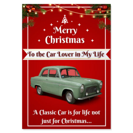 Ford Anglia Christmas Card
