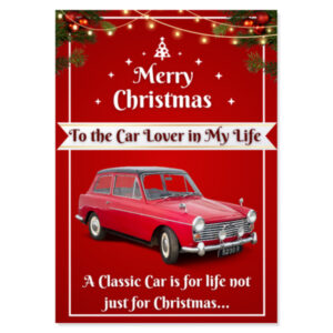 Austin A40 Christmas Card