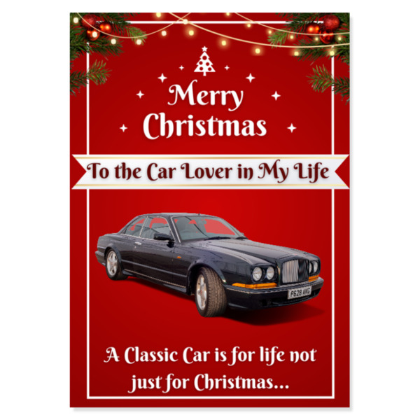 Bentley Continental Turbo Christmas Card