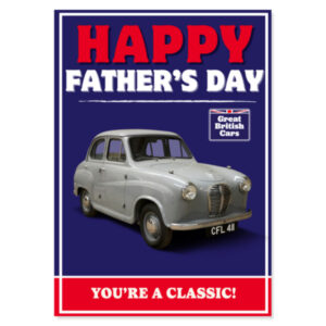 Austin A30 Fathers Day Card