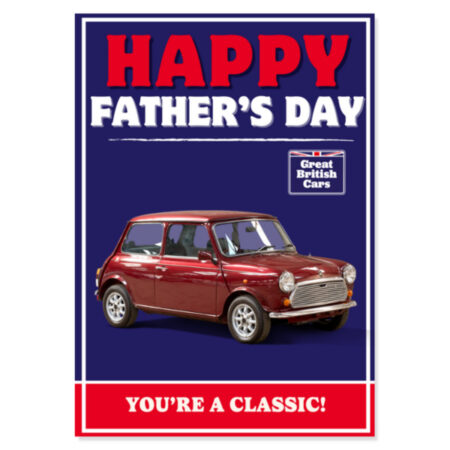 Mini 30 Fathers Day Card