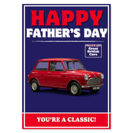Mini MK1 Fathers Day Card