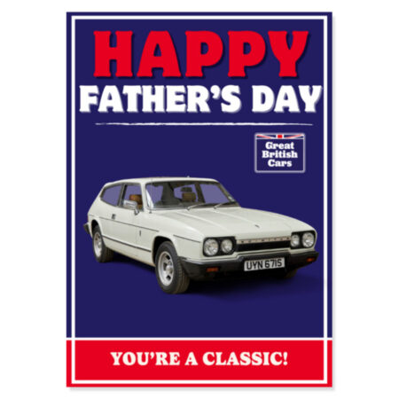 Reliant Scimitar Fathers Day Card