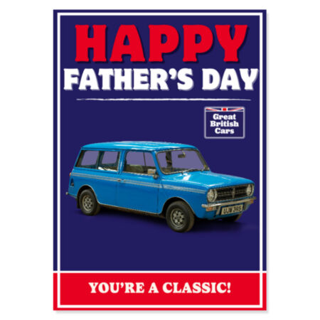 Mini Clubman Estate Fathers Day Card