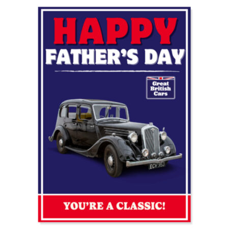 Wolseley 14-60 Fathers Day Card