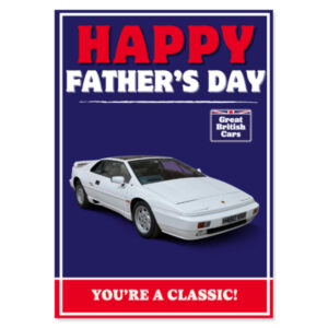 Lotus Esprit Fathers Day Card