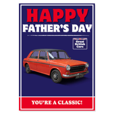 Austin 1300GT Fathers Day Card