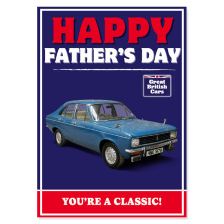 Hillman Avenger Fathers Day Card