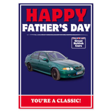 MG ZS Fathers Day Card