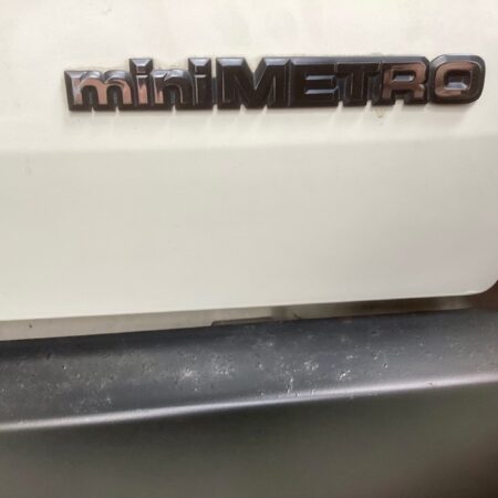 Only the early cars were badged miniMETRO - this is a 1981 model